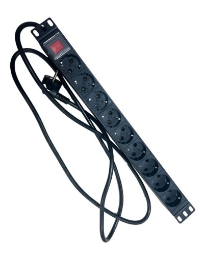 NTSS-PDU-DA2036 гор.размещ. 9xSchuko базовые 16A Schuko 2м. Блок розеток 19. NTSS в Нижнем Тагиле