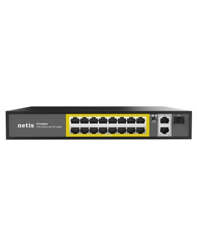 Netis P116GH. Коммутатор сетевой PoE неуправляемый. Netis в Нижнем Тагиле