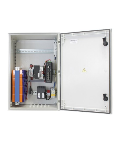 OSP-46TB1(SW-80802/ILS(port 90W)). Уличный коммутатор с PoE. OSNOVO в Нижнем Тагиле