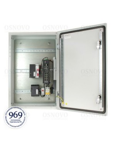 OS-46T1(SW-80822/ILR). Уличная станция с термостабилизацией и резервным питанием. OSNOVO в Нижнем Тагиле