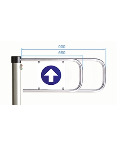 PERCo-ASG-650. Створка для калитки. PERCo в Нижнем Тагиле