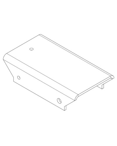 PERCo-MB-16.8. Накладка прямая верхняя. PERCo в Нижнем Тагиле
