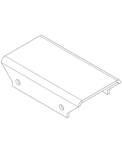 PERCo-MB-16.3. Накладка прямая верхняя. PERCo в Нижнем Тагиле