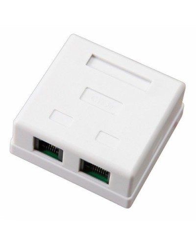 Розетка компьютерная внешняя, 2-порта RJ-45 (8P8C), UTP CAT 6 REXANT (03-0136): Розетка RJ-45 в Нижнем Тагиле