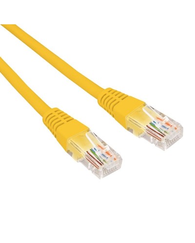 Патч-корд U/UTP CAT 6, RJ45-RJ45, 26AWG, LSZH, желтый, 0.5м REXANT (02-0295-05). Патч-корд UTP. Rexant в Нижнем Тагиле