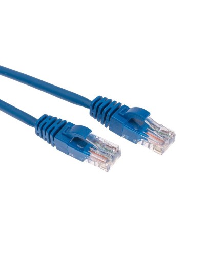Патч-корд U/UTP, CAT 5e, RJ45-RJ45, 26AWG, LSZH, синий, 0,3м  REXANT (02-0104-03). Патч-корд UTP. Rexant в Нижнем Тагиле