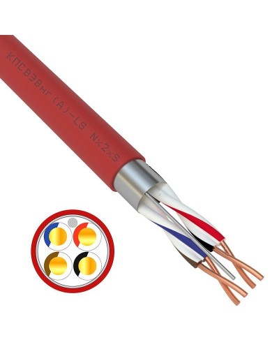 КПСВЭВнг(А)-LS 2х2х1,5 (01-4868-1)(REXANT). Кабель для систем пожарной и охранной сигнализации. Rexant в Нижнем Тагиле