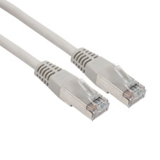 Шнур коммутационный, патч-корд F/UTP RJ45-RJ45, CAT 6, ZH нг(А)-HF, серый, 1м REXANT (18-8102-1). Патч-корд FTP. Rexant