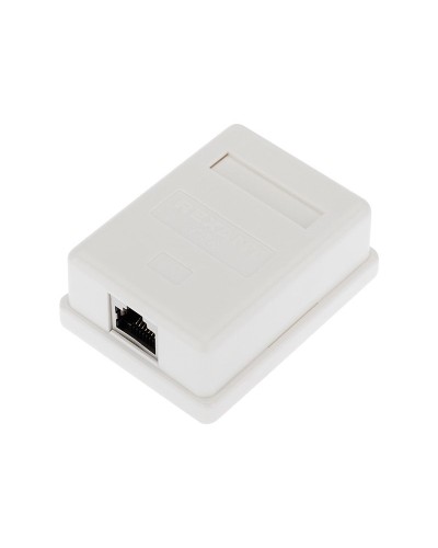 Розетка компьютерная внешняя, 1-порт FTP RJ-45 (8P8C), CAT 6 REXANT (03-0142). Розетка RJ-45. Rexant в Нижнем Тагиле