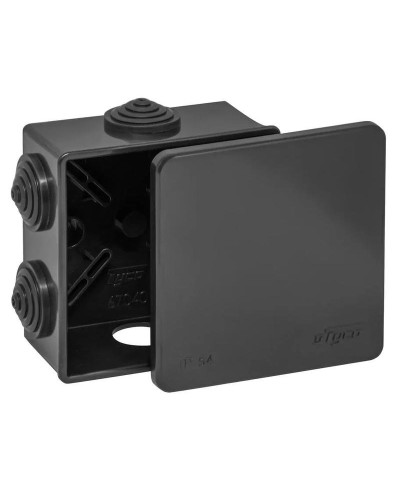 Коробка TYCO ОП 85х85х40мм УХЛ1 IP54 черный (67040Ч). Коробка распределительная. RuVinil в Нижнем Тагиле