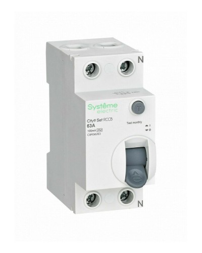 City9 Set 63А 2P 100мА AC 230В (C9R56263). Выключатель дифференциального тока. Systeme Electric в Нижнем Тагиле