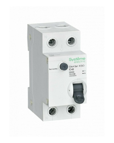 City9 Set 1P+N С 40А 4.5kA 30мА A 230В (C9D55640). Автоматический выключатель дифференциального тока. Systeme Electric в Нижнем Тагиле