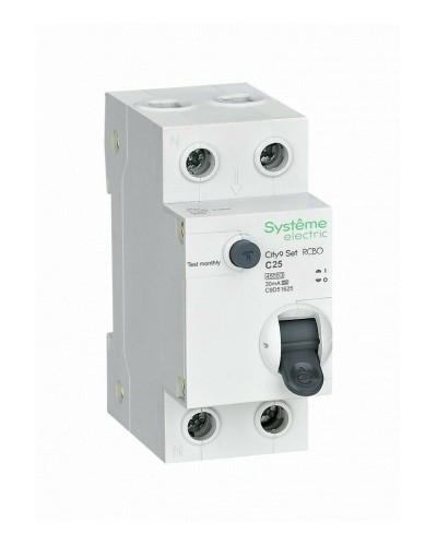 City9 Set 1P+N С 25А 4.5kA 30мА A 230В (C9D55625). Автоматический выключатель дифференциального тока. Systeme Electric в Нижнем Тагиле