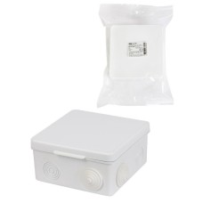 Коробка ОП 100х100х55мм, крышка, IP54, 8вх. (SQ1401-0513). Распаячная коробка. TDM ЕLECTRIC