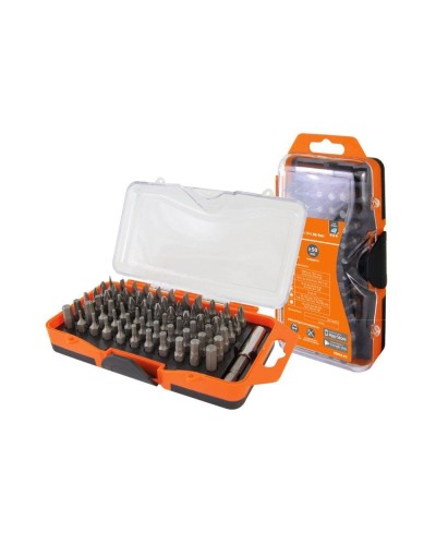 Набор бит №4, 66 бит: SL, PH, PZ, HEX, TORX, SQ,  удлинитель, сталь CR-V «Алмаз» TDM (SQ1019-0104): Набор бит в Нижнем Тагиле