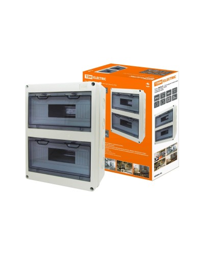 ЩРН-П-24 модулей навесной пластик IP65 (SQ0908-0006). Бокс. TDM ЕLECTRIC в Нижнем Тагиле