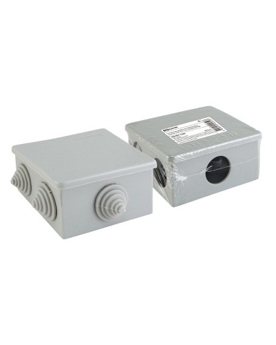 Распаячная коробка ОП 80х80х40мм, крышка, IP44, 6 вх. TDM (SQ1401-1235). Распаячная коробка ОП. TDM ЕLECTRIC в Нижнем Тагиле