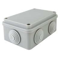 Коробка ОП 120х80х50мм, крышка, IP55, 6 вх. (SQ1401-0505). Распаячная коробка. TDM ЕLECTRIC