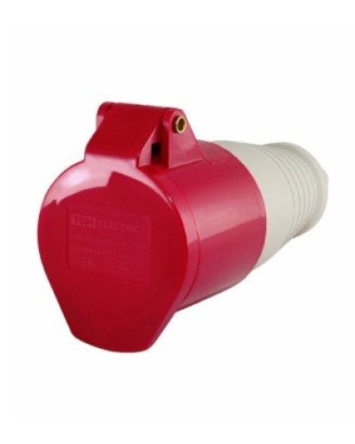 Розетка 215 переносная 3Р+РЕ+N 16А 380В IP44 (SQ0603-0012). Розетка. TDM ЕLECTRIC в Нижнем Тагиле
