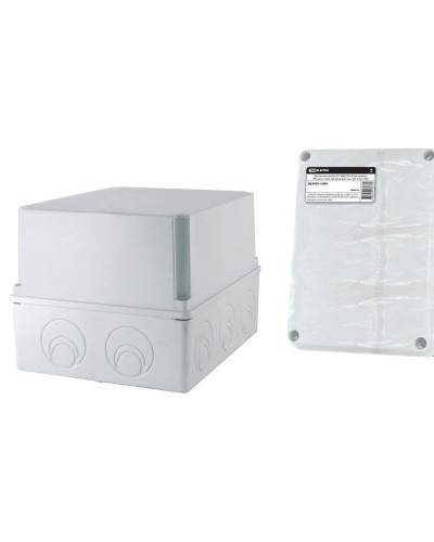 Коробка ОП 240х195х165мм, крышка, IP44, кабельные вводы d28-3шт, d37-2шт (SQ1401-1273). Распаячная коробка. TDM ЕLECTRIC в Нижнем Тагиле