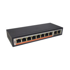 TI-208P. Коммутатор с питанием по PoE. True-IP