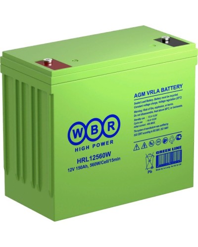 WBR HRL12560W. Аккумулятор герметичный свинцово-кислотный. WBR в Нижнем Тагиле