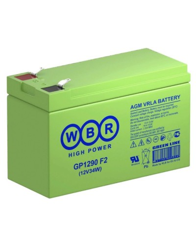 WBR GP1290 F2. Аккумулятор герметичный свинцово-кислотный. WBR в Нижнем Тагиле
