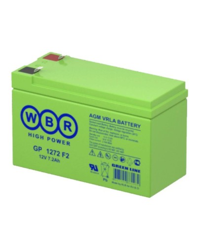 WBR GP1272 F2 (12V28W). Аккумулятор герметичный свинцово-кислотный. WBR в Нижнем Тагиле