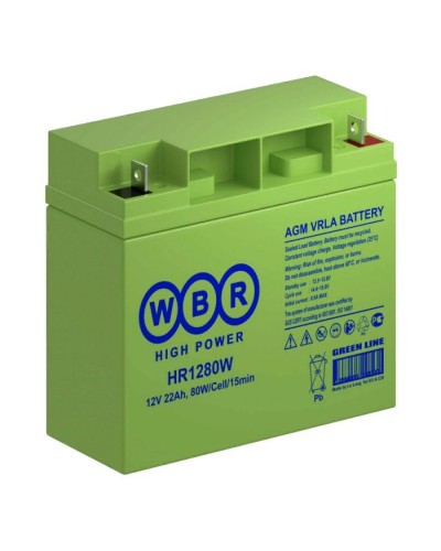 WBR HR1280W. Аккумулятор герметичный свинцово-кислотный. WBR в Нижнем Тагиле