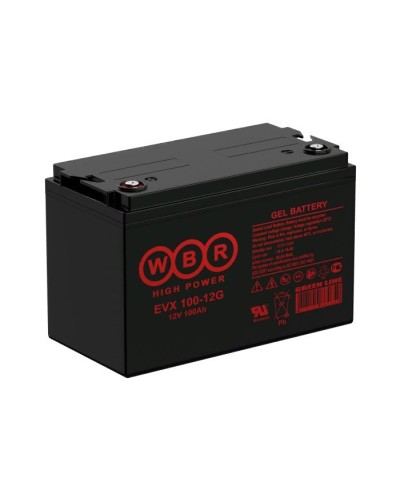 WBR EVX100-12G. Аккумулятор герметичный свинцово-кислотный. WBR в Нижнем Тагиле