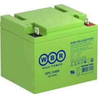 WBR GPL12450. Аккумулятор герметичный свинцово-кислотный. WBR
