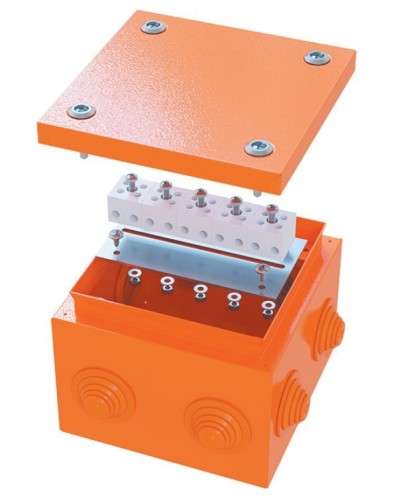 Коробка FS 150х150х80 4P (FSB30404): Коробка ответвительная огнестойкая стальная в Нижнем Тагиле