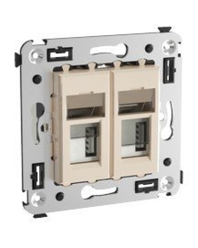 Розетка USB в стену Avanti ванильная дымка (4405543). Розетка USB. ДКС в Нижнем Тагиле