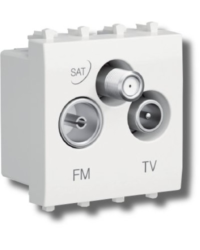 Розетка TV-FM-SAT Avanti 1 модуль ванильная дымка (4405532): Розетка TV-FM-SAT в Нижнем Тагиле