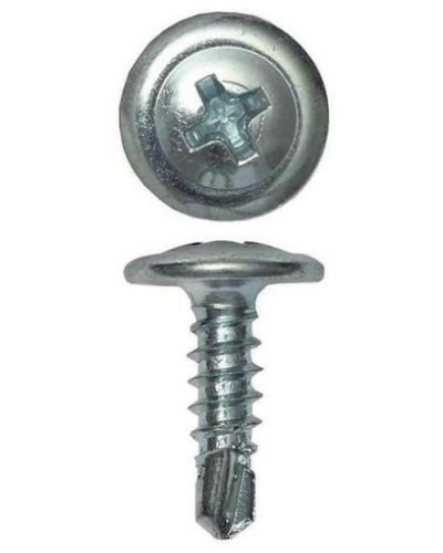 Саморез с пресс-шайбой 4.2х13 со сверлом (200 шт) (CM274013). Саморез с пресс-шайбой. ДКС в Нижнем Тагиле