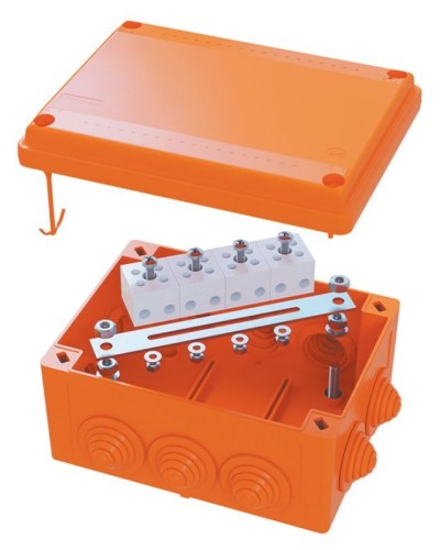 Коробка FS 100х100х50 5P (FSB10506): Коробка ответвительная огнестойкая из термопласта в Нижнем Тагиле