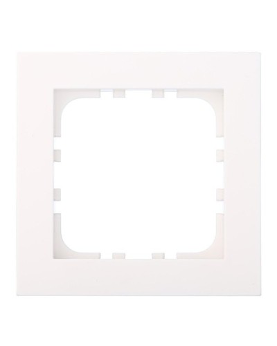 Рамка 1-постовая, белый LK80 FLAT (844104-1). Рамка. Экопласт в Нижнем Тагиле
