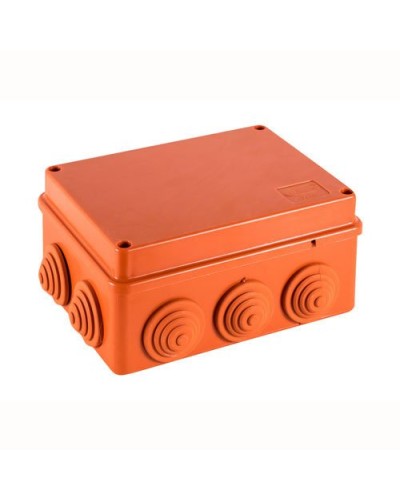 Коробка JBS150 150х110х70, 10 вых., 10P (0,15...2,5мм²) (43089HF). Коробка монтажная, огнестойкая, без галогена. Экопласт в Нижнем Тагиле