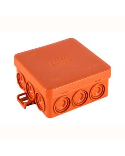 Коробка JBL085 85х85х38, 12 вых., 6P (0,15-6мм²) (43855HF): Коробка монтажная, огнестойкая, без галогена в Нижнем Тагиле