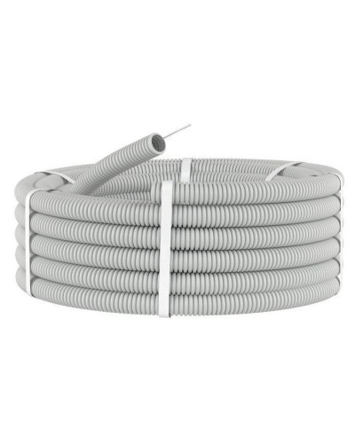 Труба HFFR тяжелая D50, серая (21150HF-GR): Труба гофрированная, с зондом, не распространяющая горение, без галогена в Нижнем Тагиле