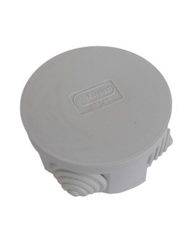 Коробка 3001 D70x36, 4 вых, IP55, серая (44001). Коробка монтажная. Экопласт в Нижнем Тагиле