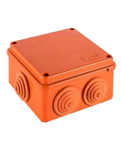 Коробка JBS100 100х100х55, 6 вых., 5P (1,5-10мм²) (43357HF): Коробка монтажная, огнестойкая, без галогена в Нижнем Тагиле