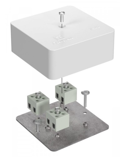 Коробка огнестойкая 75х75х30 (40-0450-FR2.5-6). Коробка огнестойкая для открытой установки. Промрукав в Нижнем Тагиле