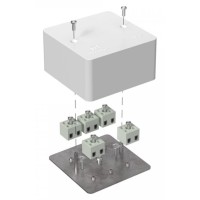 Коробка огнестойкая для к/к 40-0460-FR2.5-10 Е15-Е120 85х85х45. Коробка огнестойкая. Промрукав