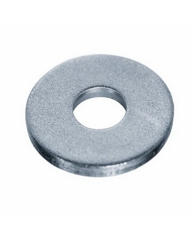 Шайба с широкими полями (кузовная) оцинкованная M10 (DIN 9021) (100 шт) (PR08.2379). Шайба с широкими полями. Промрукав в Нижнем Тагиле
