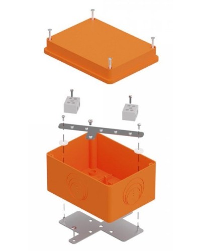 Коробка огнестойкая 150х110х90 E15-E120 для о/п (40-0351-FR10.0-4). Коробка огнестойкая для открытой установки. Промрукав в Нижнем Тагиле