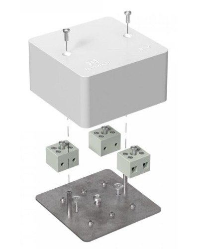 Коробка огнестойкая 103х103х45 (40-0470-FR2.5-6). Коробка огнестойкая для открытой установки. Промрукав в Нижнем Тагиле