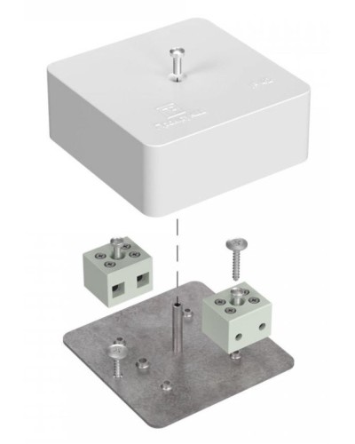 Коробка огнестойкая 75х75х30 (40-0450-FR6.0-4). Коробка огнестойкая для открытой установки. Промрукав в Нижнем Тагиле