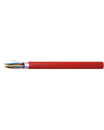 КПСВЭВнг(А)-LS 3х2х1,5 (Спецкабель). Кабель симметричный для систем сигнализации и управления, групповой прокладки, с пониженным дымо- и газовыделением. Спецкабель в Нижнем Тагиле
