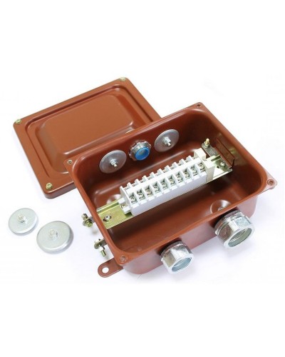 ККМА-10 У2 IP54 (zeta30372). Коробка клеммная металлическая с муфтами АТК для трубной электропроводки. ЗЭТА в Нижнем Тагиле